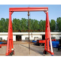 Hand Cranked Turbine Type Small Gantry Crane with Electric Hoist